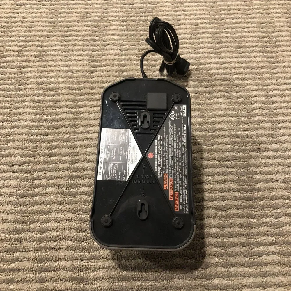 Hoover Charger BH03200 & 20V Lithium Life Battery BH03120 For Vacuum BH03100